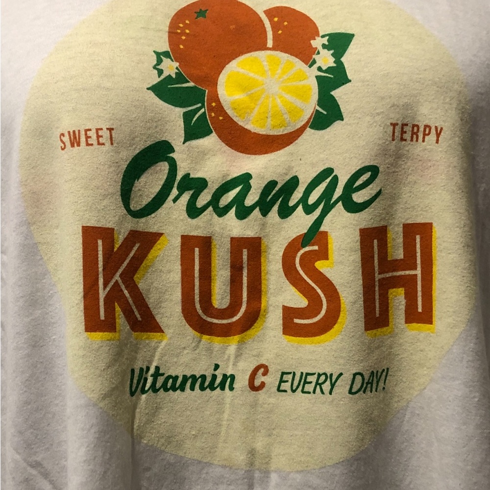 New! Orange Kush T-shirt Cannabox